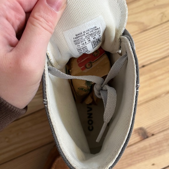 Converse Chuck Taylor All Star Contract High Top Tidepool Sneakers Colorblock 11 - Picture 8 of 8